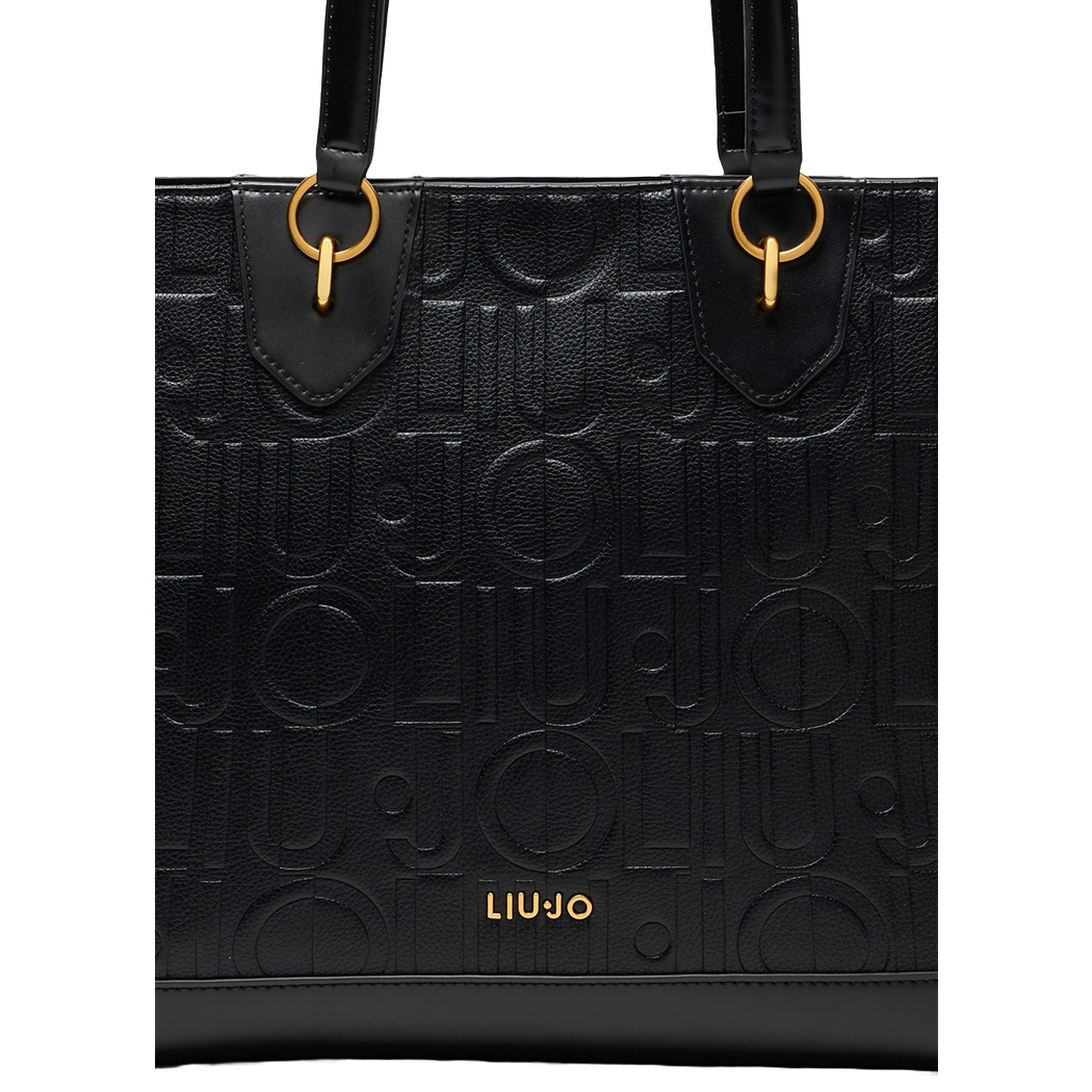 LIU JO BORSA DONNA SHOPPING BAG CATENA LOGO TRACOLLA TOTE ADONIDE SPALLA AA5197