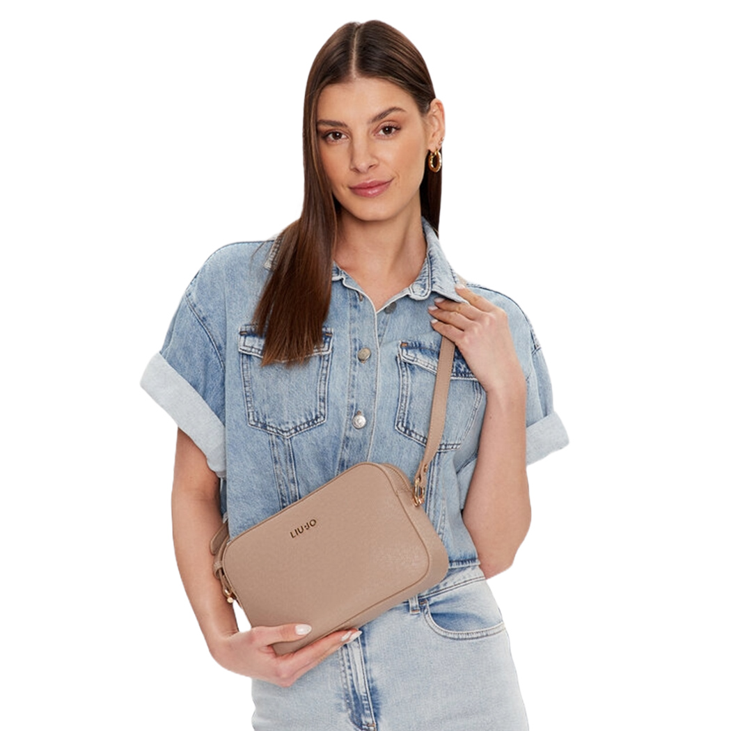 LIU JO BORSA PICCOLA POCHETTE BORSETTA TRACOLLA MANO LOGO DONNA BAG GIRL AXX012