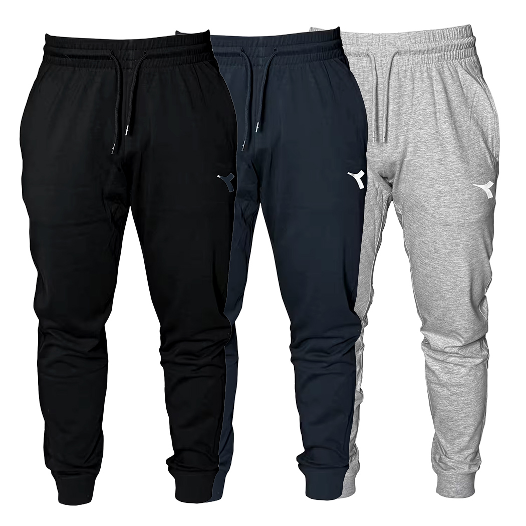 DIADORA PANTS ESS SPORTS LIGHT PANTALONI UOMO FRESCO COTONE JERSEY 102.181743