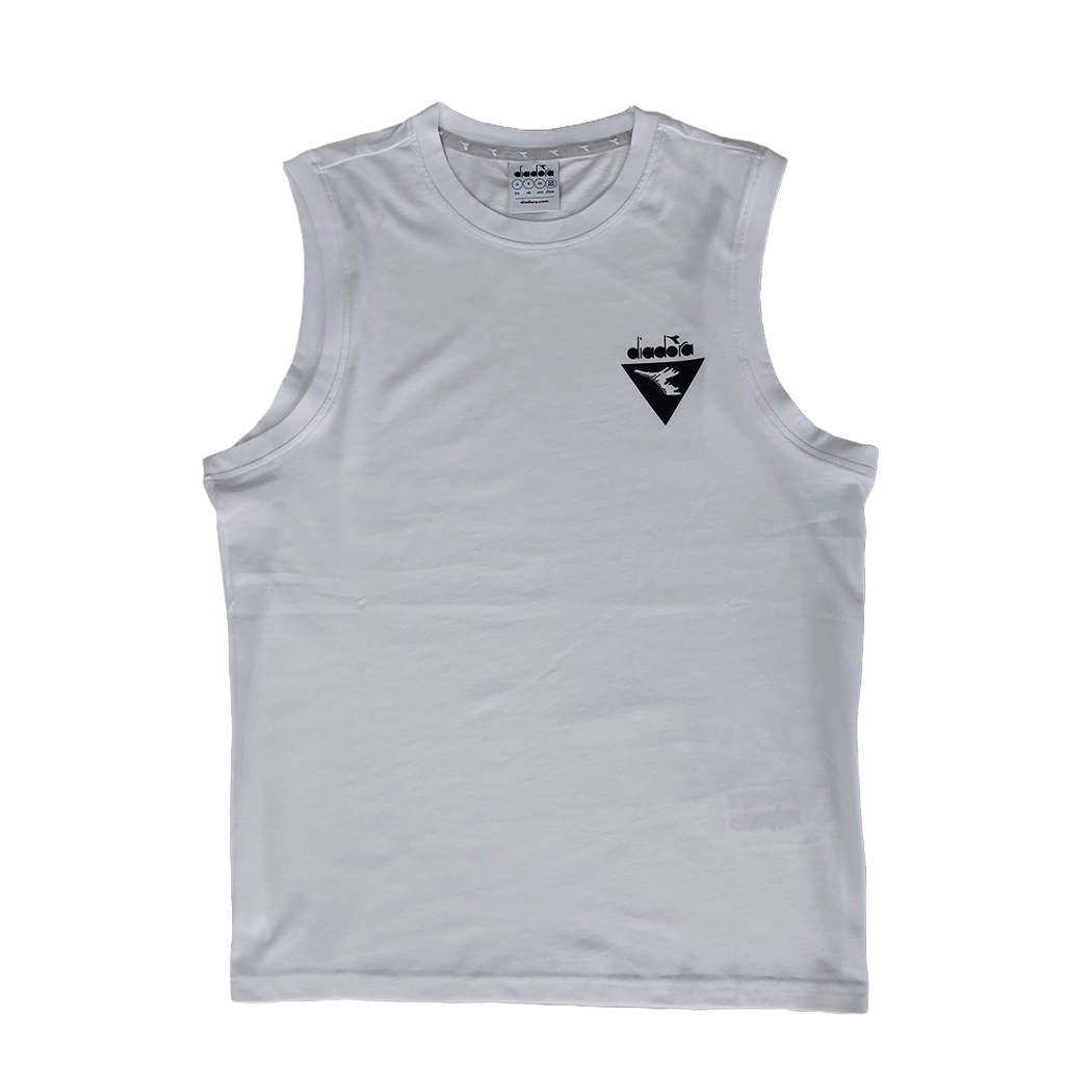 DIADORA T-SHIRT SS ESS.SPORTS UOMO SMANICATO CANOTTA TINTA UNITA LOGO 102.181739