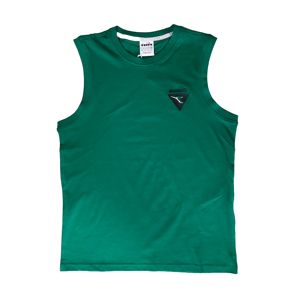 DIADORA T-SHIRT SS ESS.SPORTS UOMO SMANICATO CANOTTA TINTA UNITA LOGO 102.181739