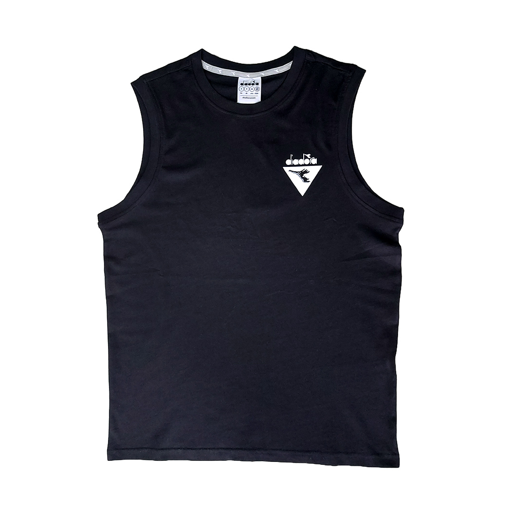 DIADORA T-SHIRT SS ESS.SPORTS UOMO SMANICATO CANOTTA TINTA UNITA LOGO 102.181739