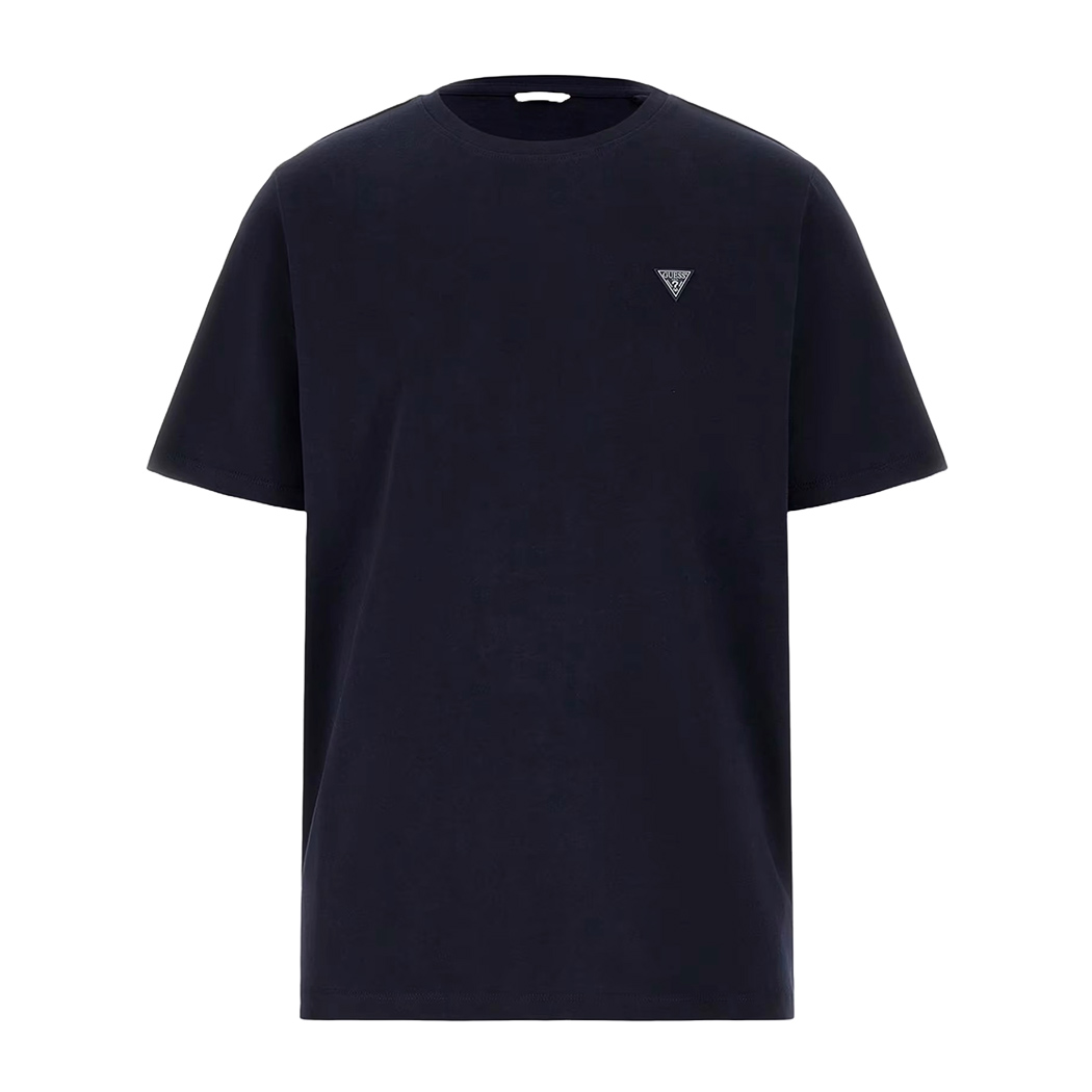 GUESS T-SHIRT UOMO MAGLIA COTONE JERSEY STRETCH LOGO PICCOLO SPORT M4YI0AKCCM1