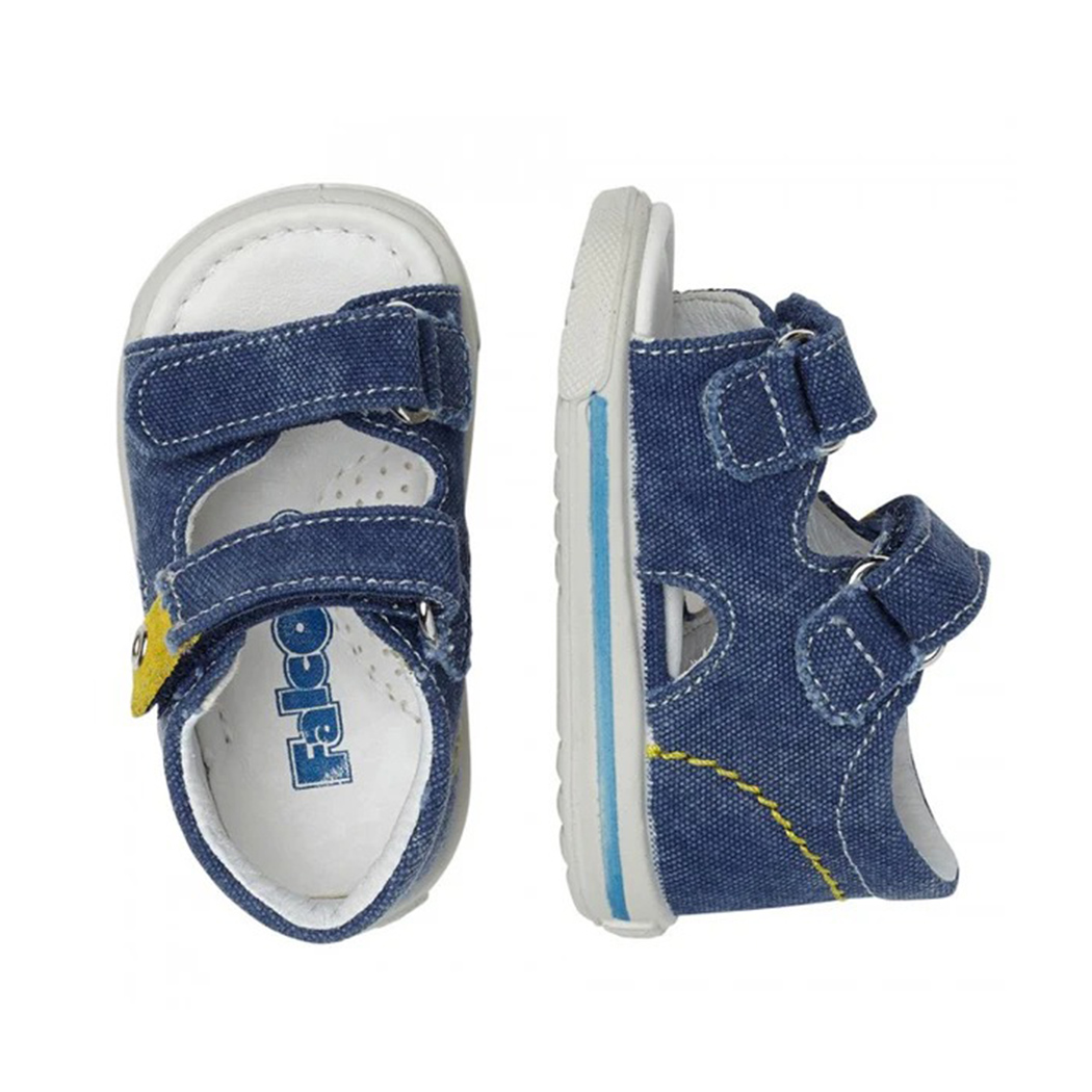 FALCOTTO NEMO CANVAS SALDALI BAMBINO NEONATO CIABATTE ESTIVI BABY 0011500824