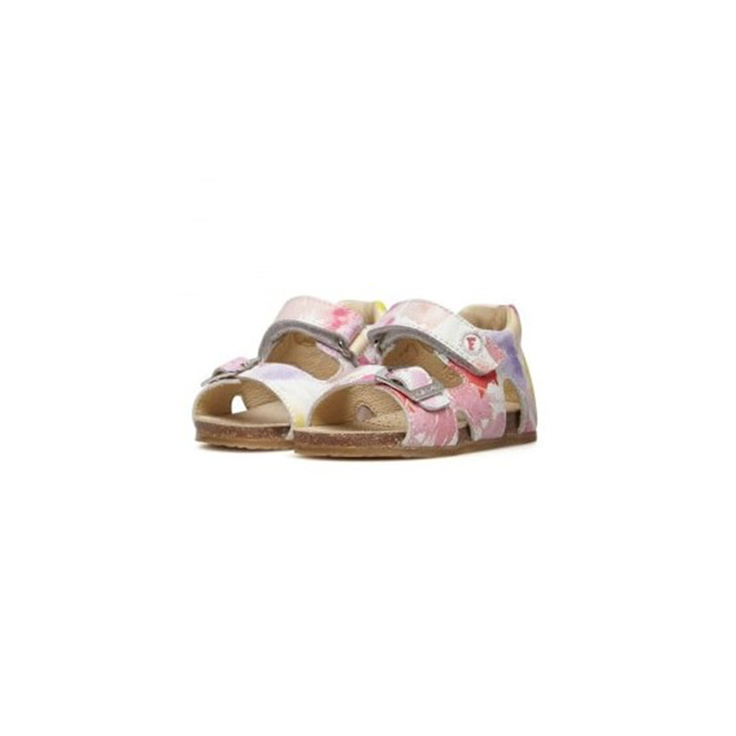 FALCOTTO BEA CALF PAINT SALDALI BAMBINA NEONATA CIABATTE ESTIVI BABY 0011500737