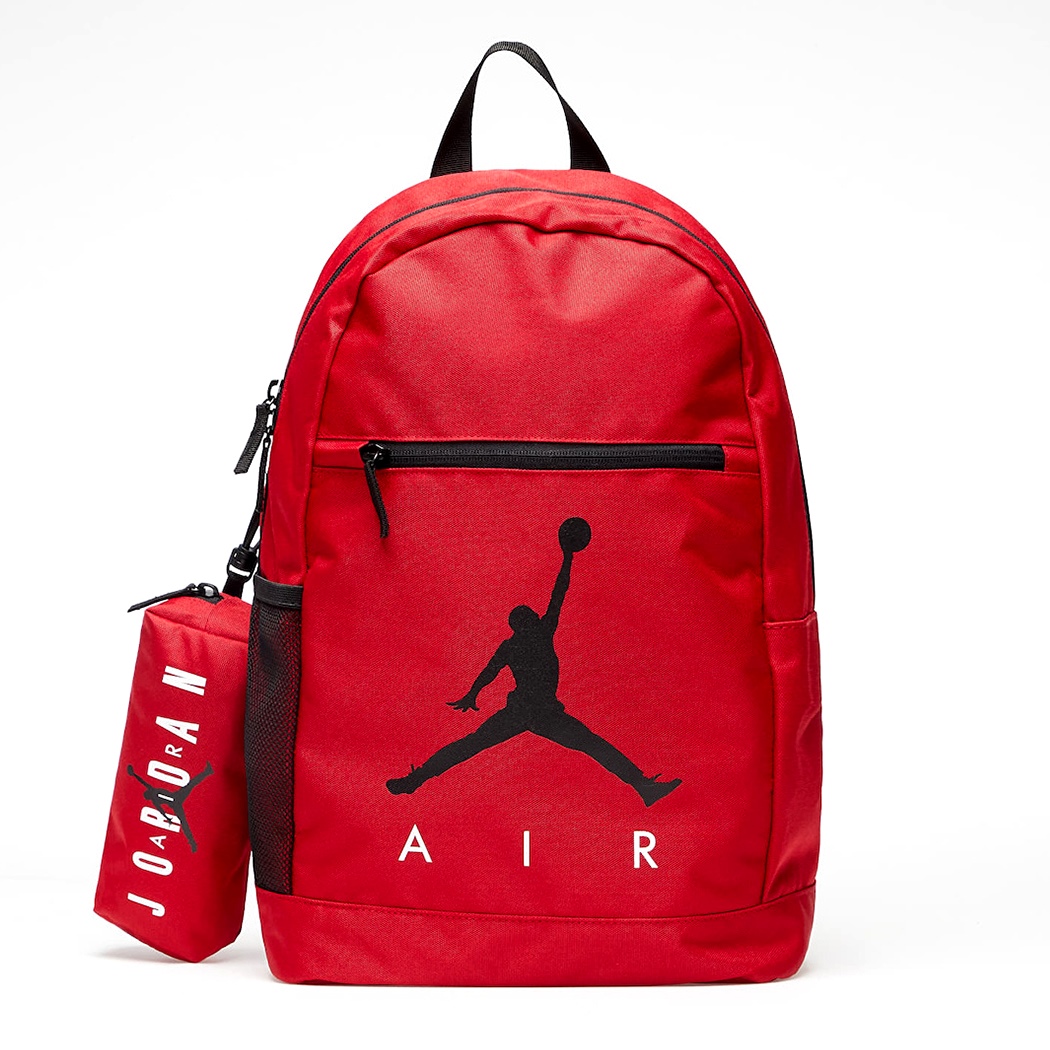 NIKE JORDAN BACKPACK ZAINO UNISEX BORSA SCUOLA SPORT LIBRI LAPTOP 9B0503 R78