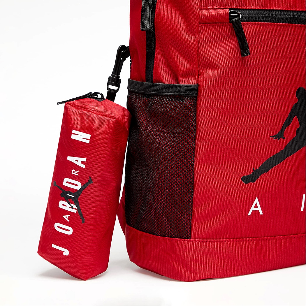 NIKE JORDAN BACKPACK ZAINO UNISEX BORSA SCUOLA SPORT LIBRI LAPTOP 9B0503 R78