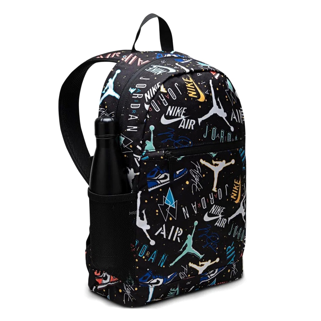 NIKE JORDAN BACKPACK ZAINO UNISEX BORSA SCUOLA SPORT LIBRI LAPTOP 9B0503 F69