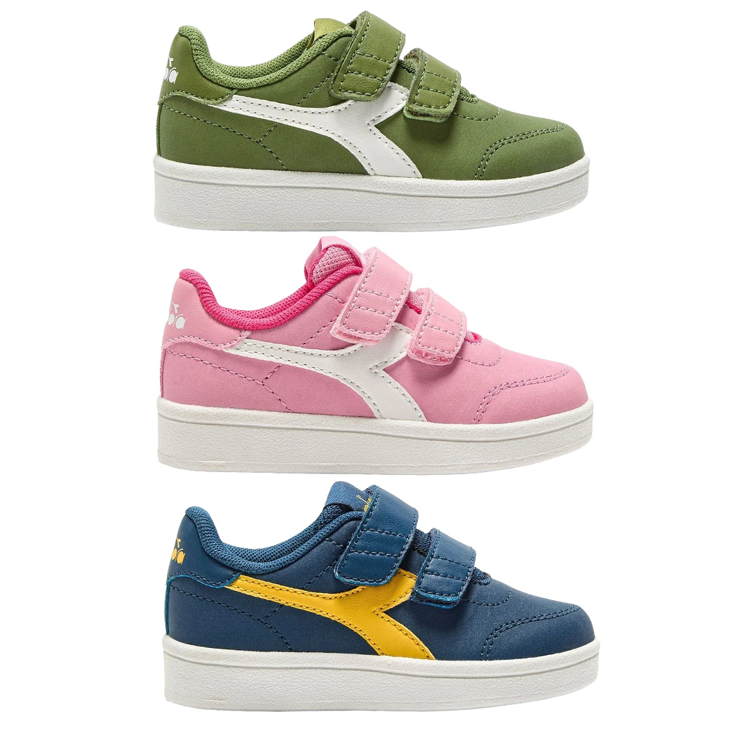 DIADORA BONNY S TD SCARPE SNEAKERS BAMBINI CON STRAPPO SPORT COMODE 101.182471