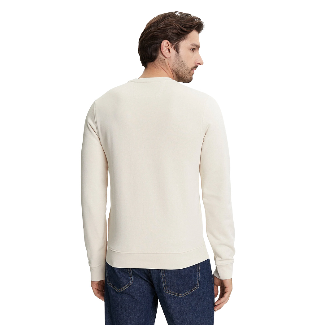 GUESS FELPA UOMO LOGO FRONTALE RICAMATO MAGLIA INVERNALE SPORT M5YQ08KCN01