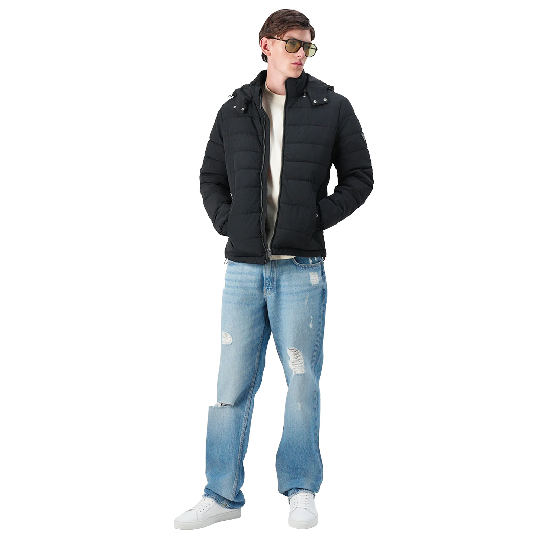 GUESS GIUBBOTTO UOMO GIACCA IMBOTTITO GIUBBINO PIUMINO INVERNALE M5YL16WHEX2