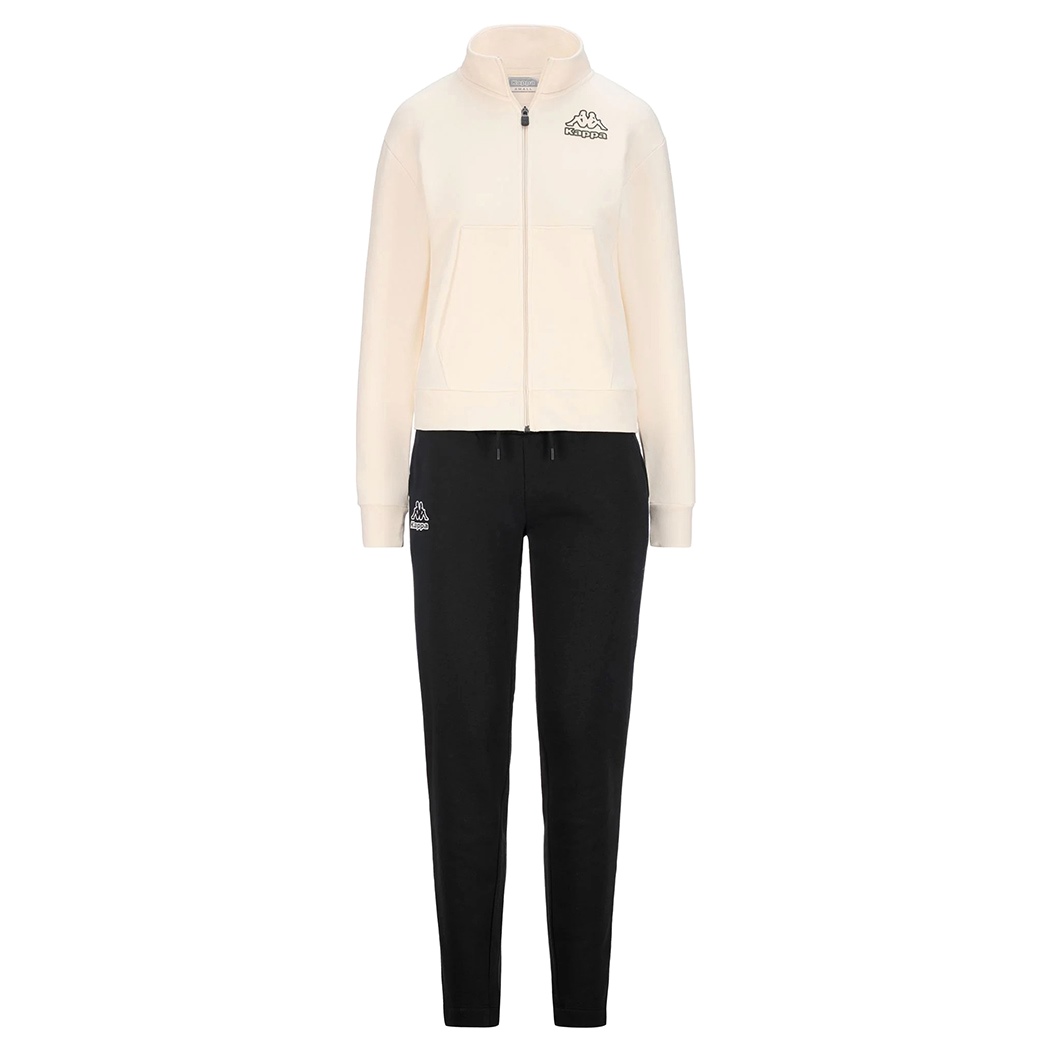 KAPPA TUTA DONNA TRACKSUIT INVERNALE FELPA PANTALONI SPORT LOGO FAMALI 331R2QW