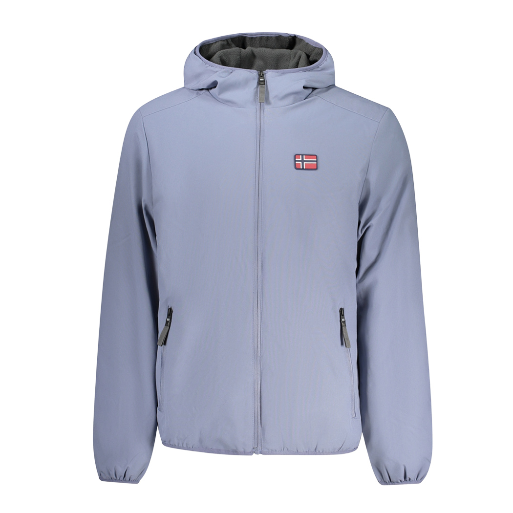 NORWAY GIUBBOTTO UOMO IN SOFTSHELL INTERNO PILE GIACCA GIUBBINO CAPPUCCIO 119141