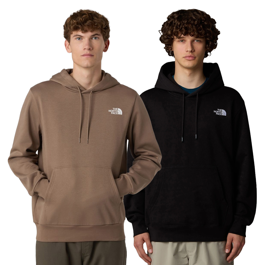 THE NORTH FACE FELPA UOMO SIMPLE DOME HOODIE INVERN CAPPUCCIO MAGLIA NF0A89FCJK3