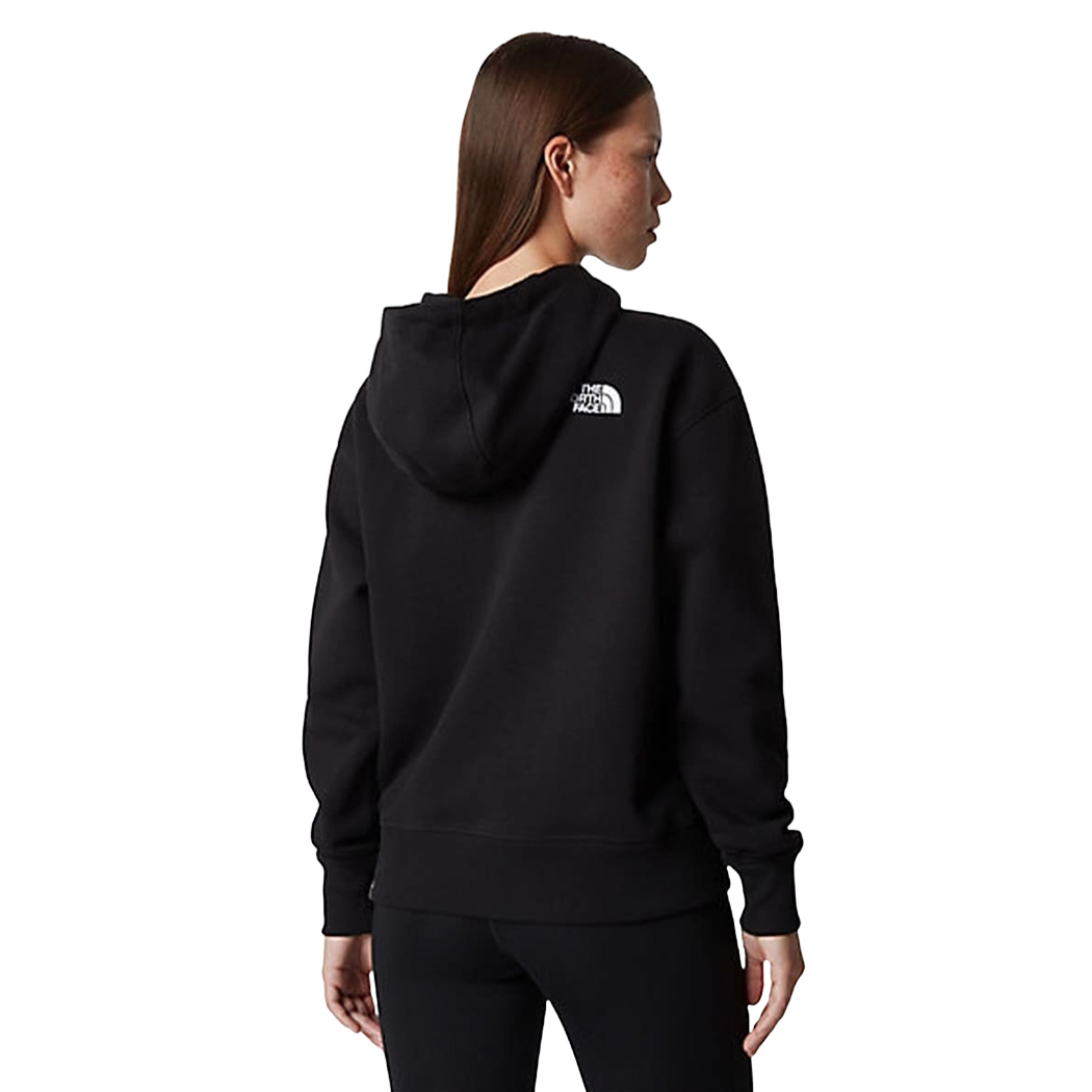 THE NORTH FACE SIMPLE DOME HOODIE FELPA MAGLIA LOGO DONNA CON CAPPUCCIO NF0A89EY