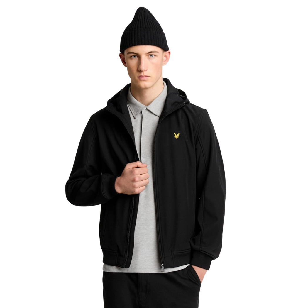 LYLE E SCOTT GIUBBOTTO CAPPUCCIO GIUBBINO UOMO FLEECE LINED SOFTSHELL JK2110V