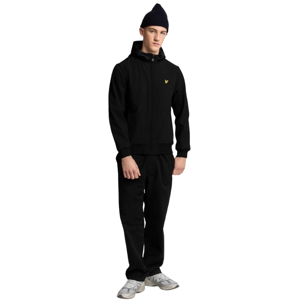 LYLE E SCOTT GIUBBOTTO CAPPUCCIO GIUBBINO UOMO FLEECE LINED SOFTSHELL JK2110V