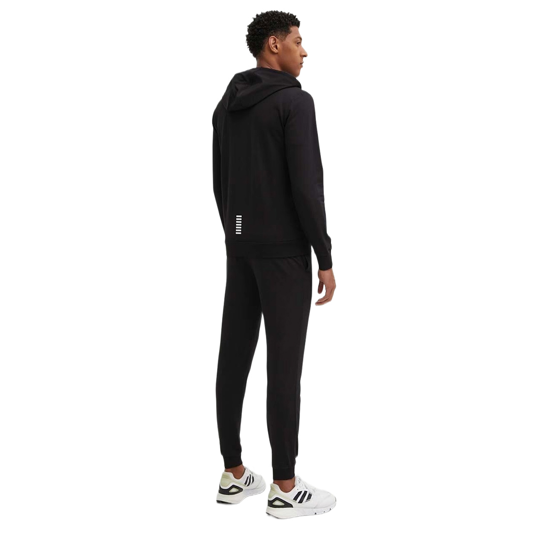 EA7 EMPORIO ARMANI TUTA UOMO FELPA ZIP INVERNALE COMPLETO CAPPUCCIO 8NPV68 PJVTZ