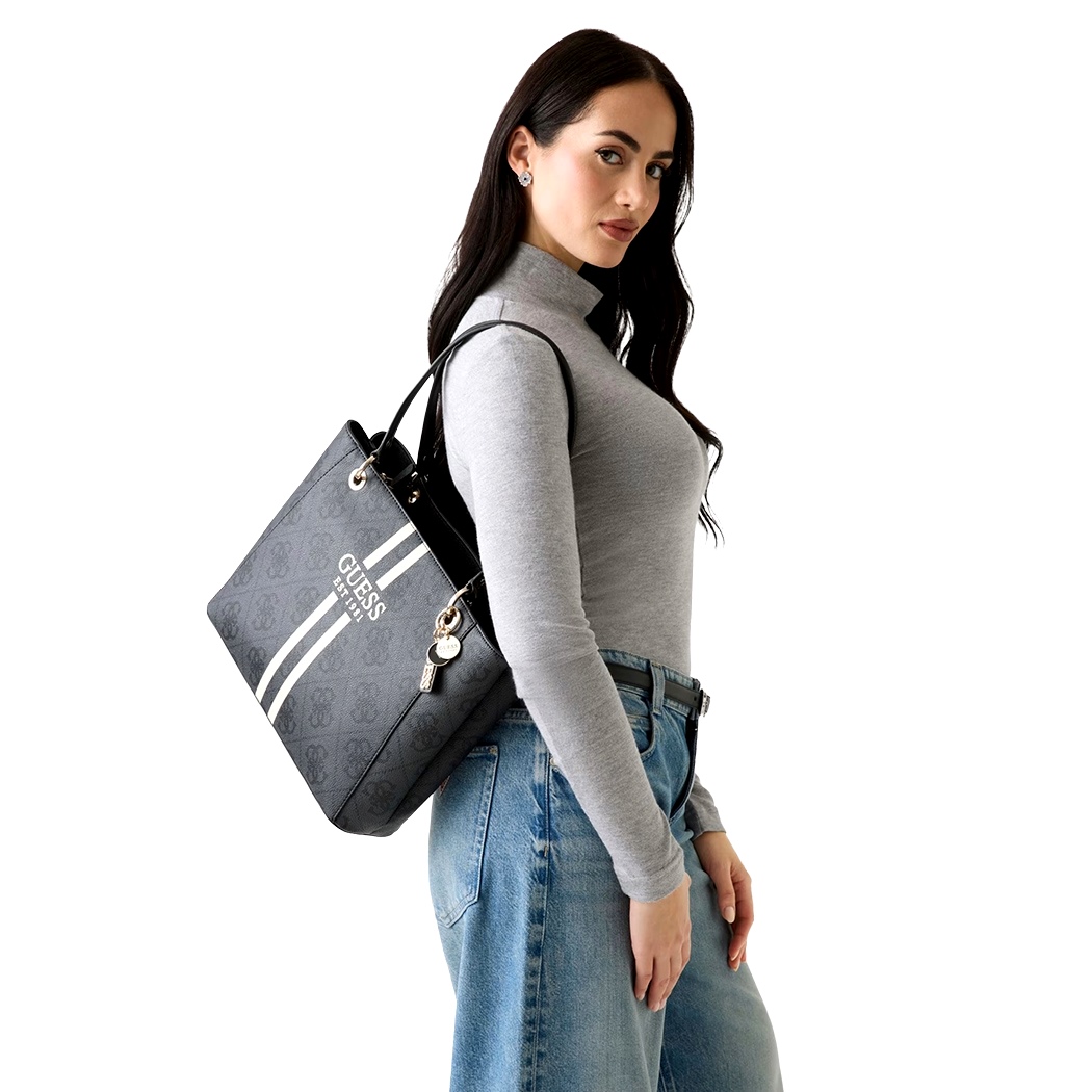 GUESS SHOPPER NOELLE II 4G LOGO BORSA DONNA TRACOLLA A SPALLA MANO HWOS9672250