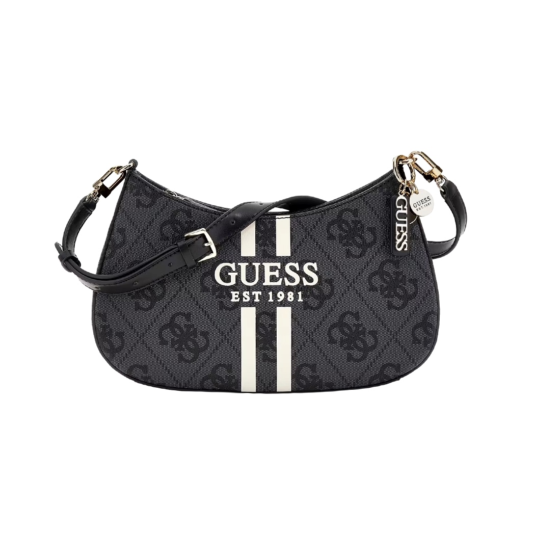 GUESS NOELLE II 4G LOGO BORSA BORSETTA DONNA TRACOLLA A SPALLA MANO HWOS9672180