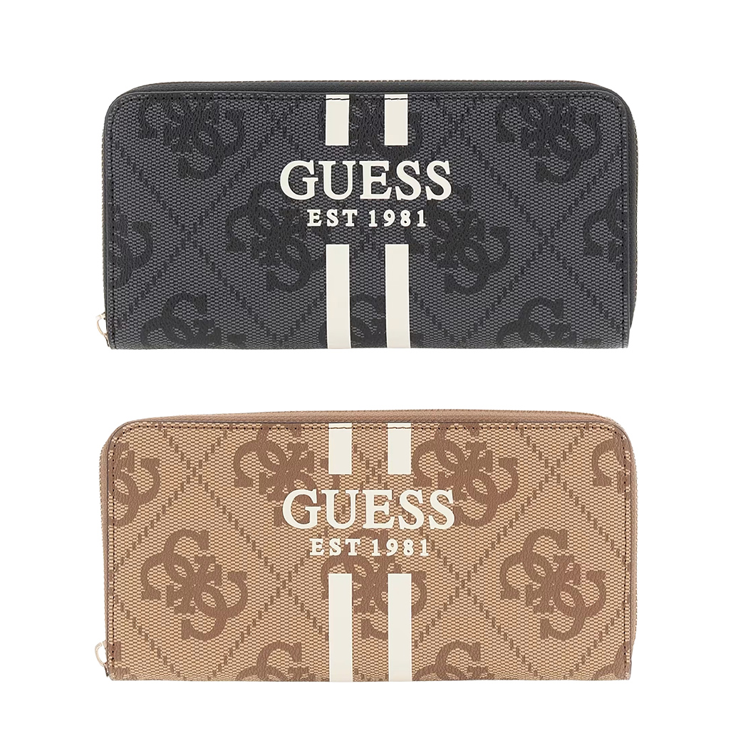 GUESS PORTAFOGLIO DONNA LAUREL II SLG LOGO BORSELLINO WALLET CARTE SWOS7459146