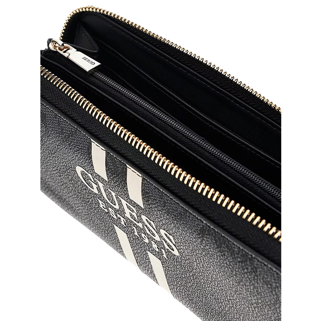 GUESS PORTAFOGLIO DONNA LAUREL II SLG LOGO BORSELLINO WALLET CARTE SWOS7459146