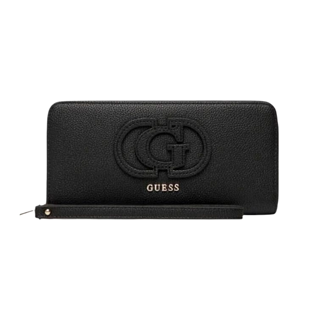 GUESS PORTAFOGLIO DONNA CALEBRA SLG LOGO BORSELLINO WALLET CARTE SWBG9536146