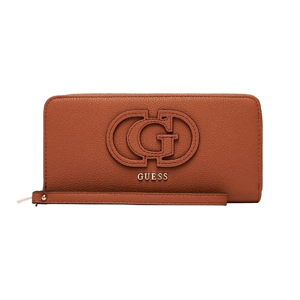GUESS PORTAFOGLIO DONNA CALEBRA SLG LOGO BORSELLINO WALLET CARTE SWBG9536146