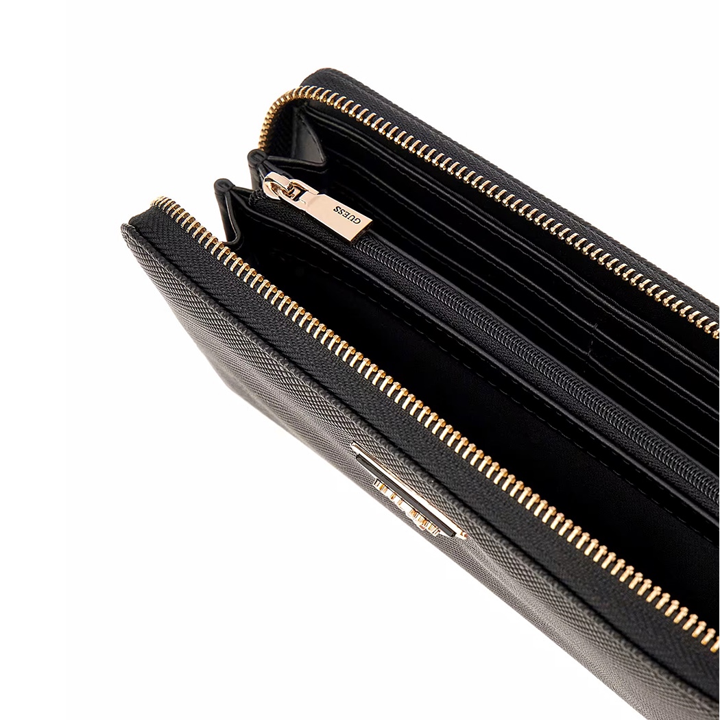 GUESS PORTAFOGLIO DONNA LAUREL II SLG LOGO BORSELLINO WALLET CARTE ZG7459146