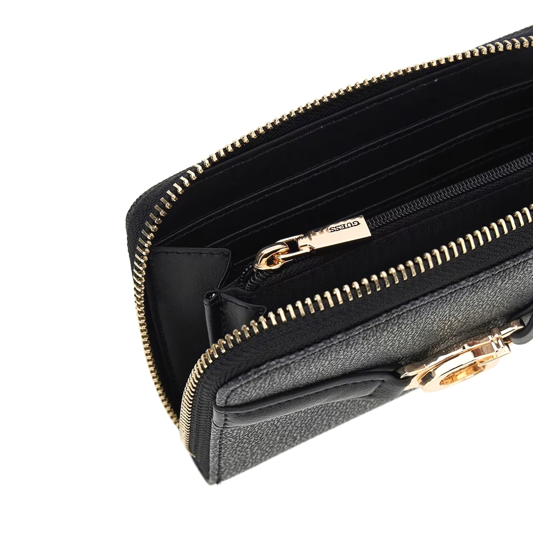 GUESS PORTAFOGLIO DONNA DEA SLG LOGO BORSELLINO WALLET CARTE CON ZIP SWSG7993140