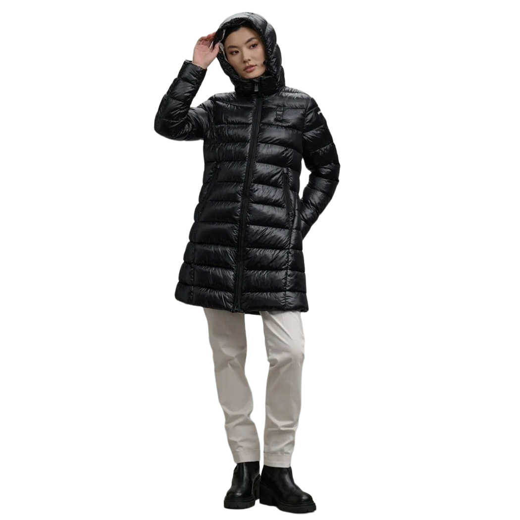 BLAUER ADELAIDE GIUBBINO LUNGO DONNA GIUBBOTTO PIUMINO CAPPOTTO 25WBLDK02069