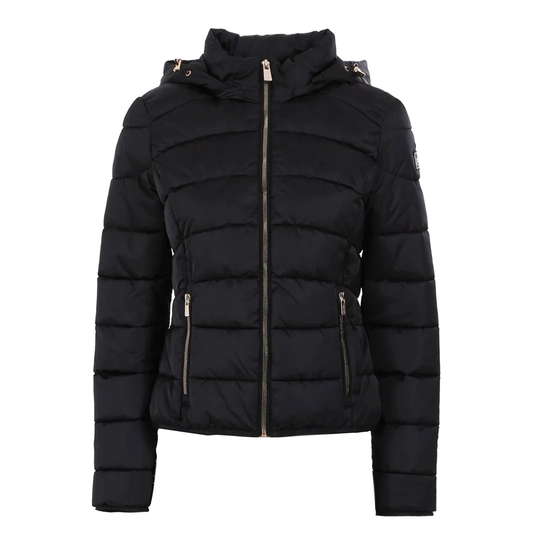 YES-ZEE GIUBBOTTO DONNA GIUBBINO GIACCA PIUMINO CAPPUCCIO AMOVIBILE J007/M800