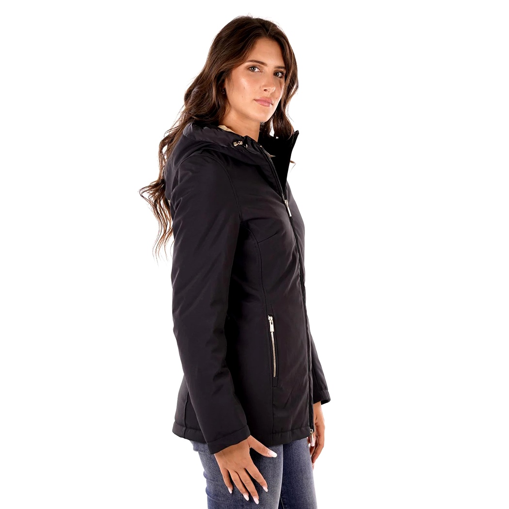 YES-ZEE GIUBBOTTO GIACCA DONNA GIUBBINO PIUMINO CAPPUCCIO SOFTSHELL O088/M200