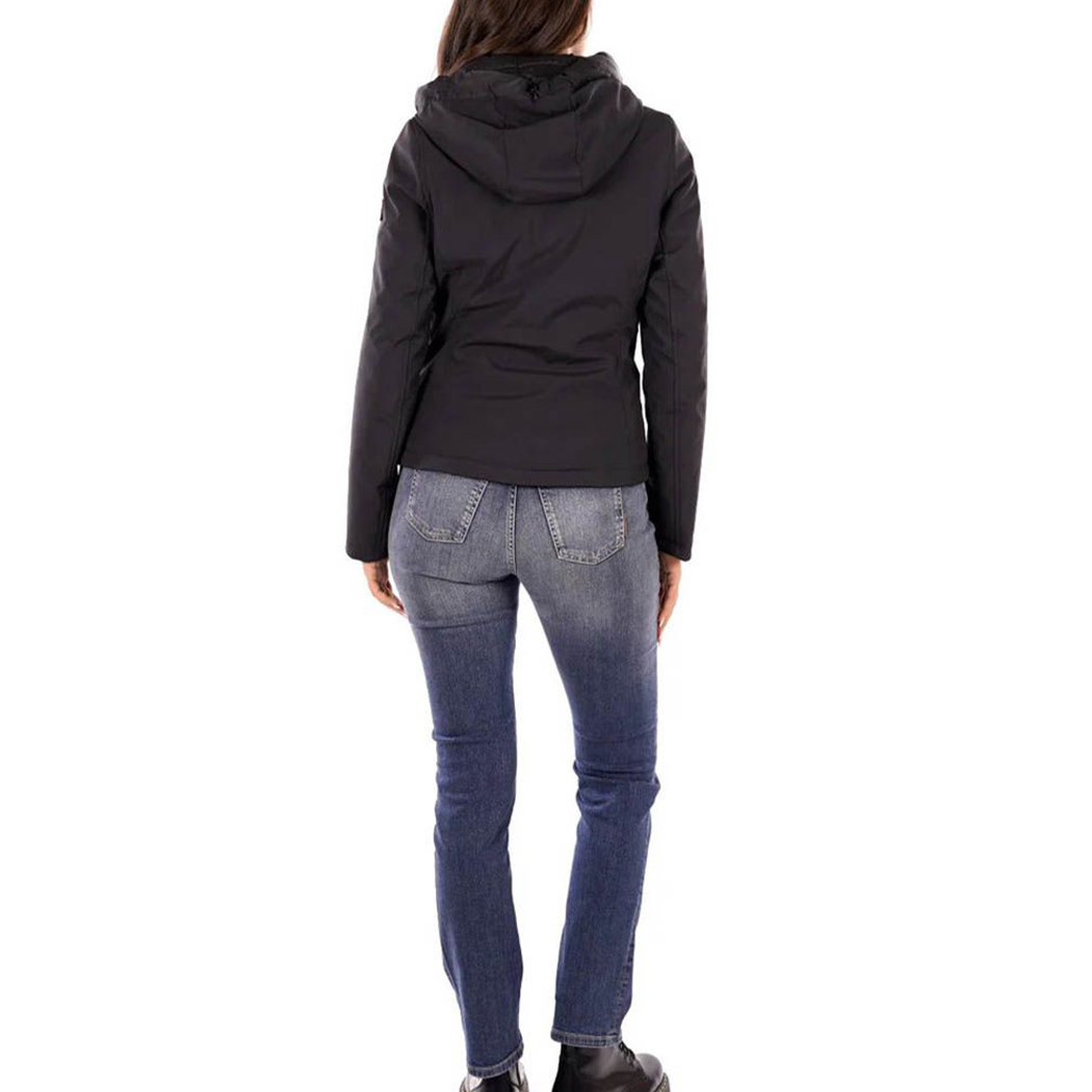 YES-ZEE GIUBBOTTO GIACCA DONNA GIUBBINO PIUMINO CAPPUCCIO SOFTSHELL J028/M200