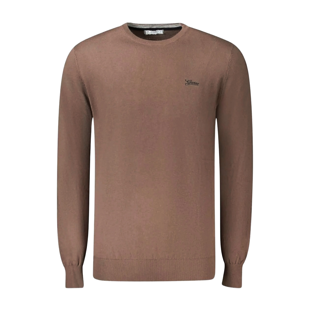 GUESS MAGLIA MAGLIONE PULLOVER UOMO GIROCOLLO MISTO SETA INVERNALE M5YR26Z0122