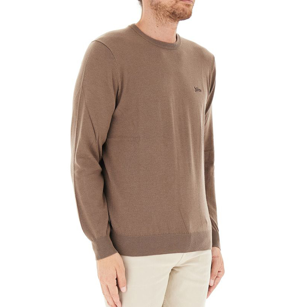 GUESS MAGLIA MAGLIONE PULLOVER UOMO GIROCOLLO MISTO SETA INVERNALE M5YR26Z0122