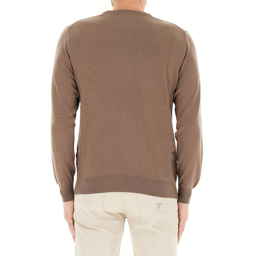 GUESS MAGLIA MAGLIONE PULLOVER UOMO GIROCOLLO MISTO SETA INVERNALE M5YR26Z0122