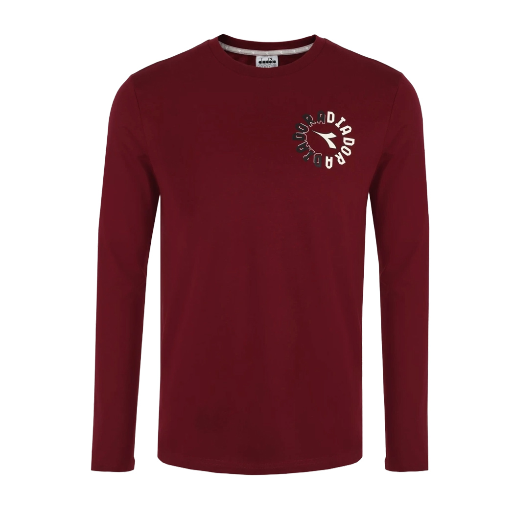 DIADORA T-SHIRT LS ESS SPORTS MANICA LUNGA UOMO MAGLIA COTONE UNITA 102.182275