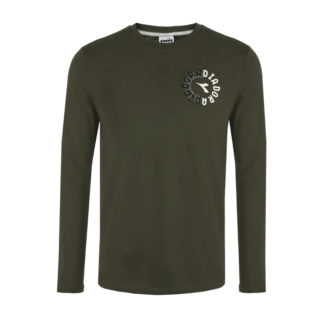 DIADORA T-SHIRT LS ESS SPORTS MANICA LUNGA UOMO MAGLIA COTONE UNITA 102.182275