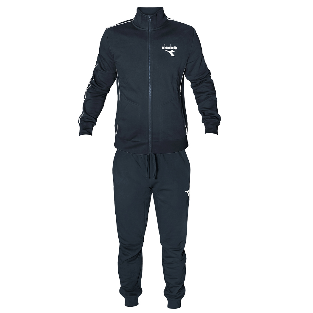 DIADORA TRACKSUIT TUTA UOMO FELPA COTONE FELPATO COMPLETO INVERNALE 102.182280
