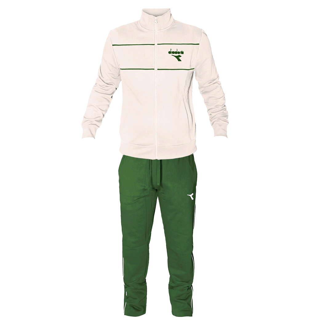 DIADORA TRACKSUIT TUTA UOMO FELPA COTONE FELPATO COMPLETO INVERNALE 102.182281