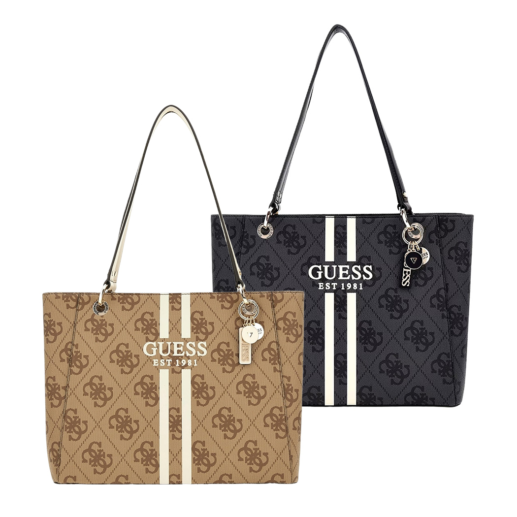 GUESS SHOPPER NOELLE II 4G LOGO BORSA DONNA TRACOLLA A SPALLA MANO HWOS9672250