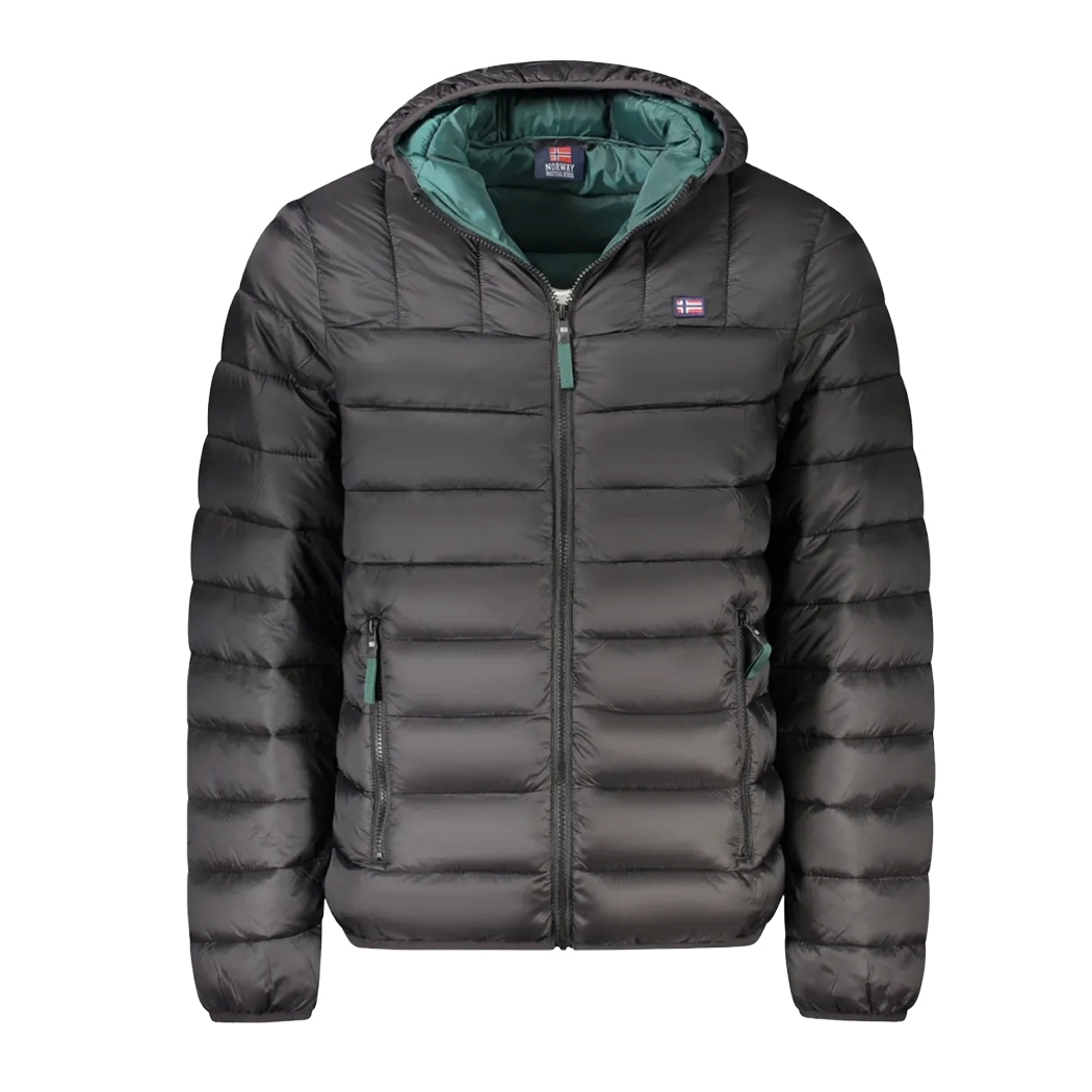 NORWAY GIUBBOTTO GIACCA IMBOTTITA GIUBBINO PIUMINO UOMO CON CAPPUCCIO 849150