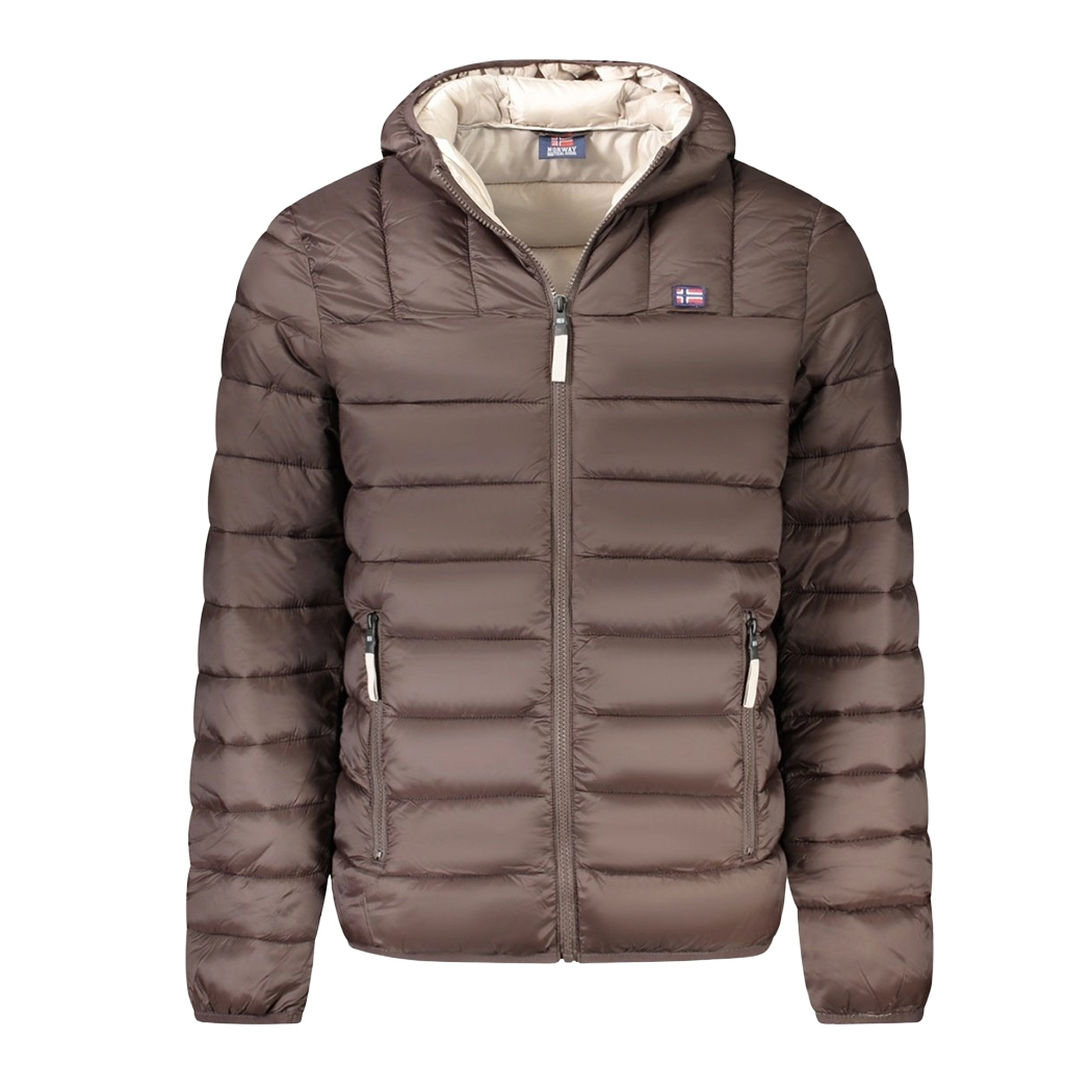 NORWAY GIUBBOTTO GIACCA IMBOTTITA GIUBBINO PIUMINO UOMO CON CAPPUCCIO 849150
