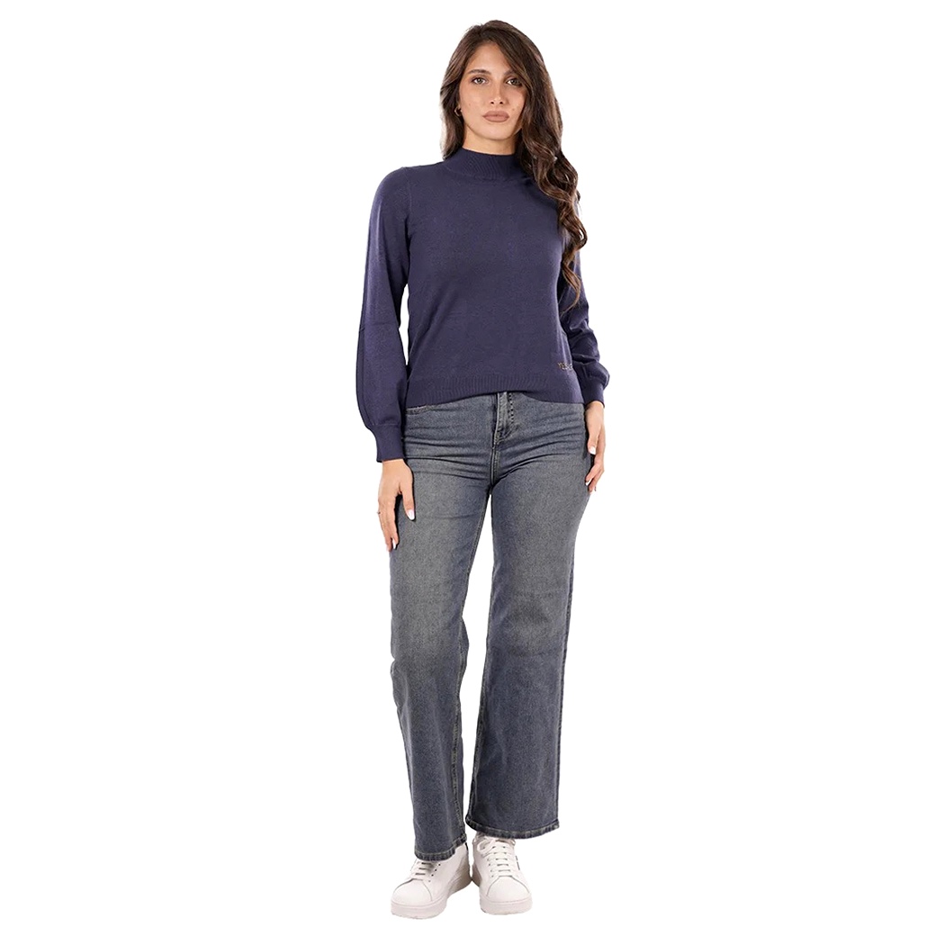 YES ZEE MAGLIA DONNA INVERNO SOTTOGIACCA LUPETTO PULLOVER M002/RU00