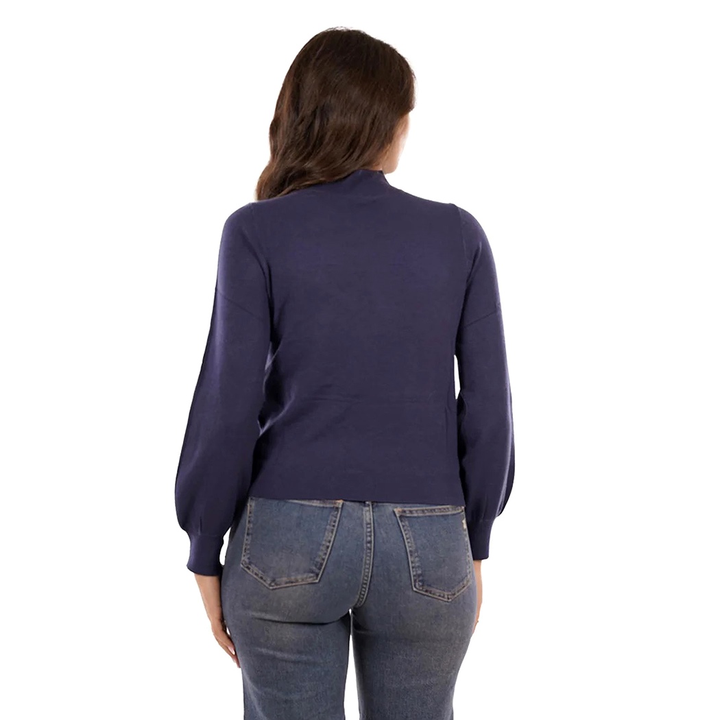 YES ZEE MAGLIA DONNA INVERNO SOTTOGIACCA LUPETTO PULLOVER M002/RU00