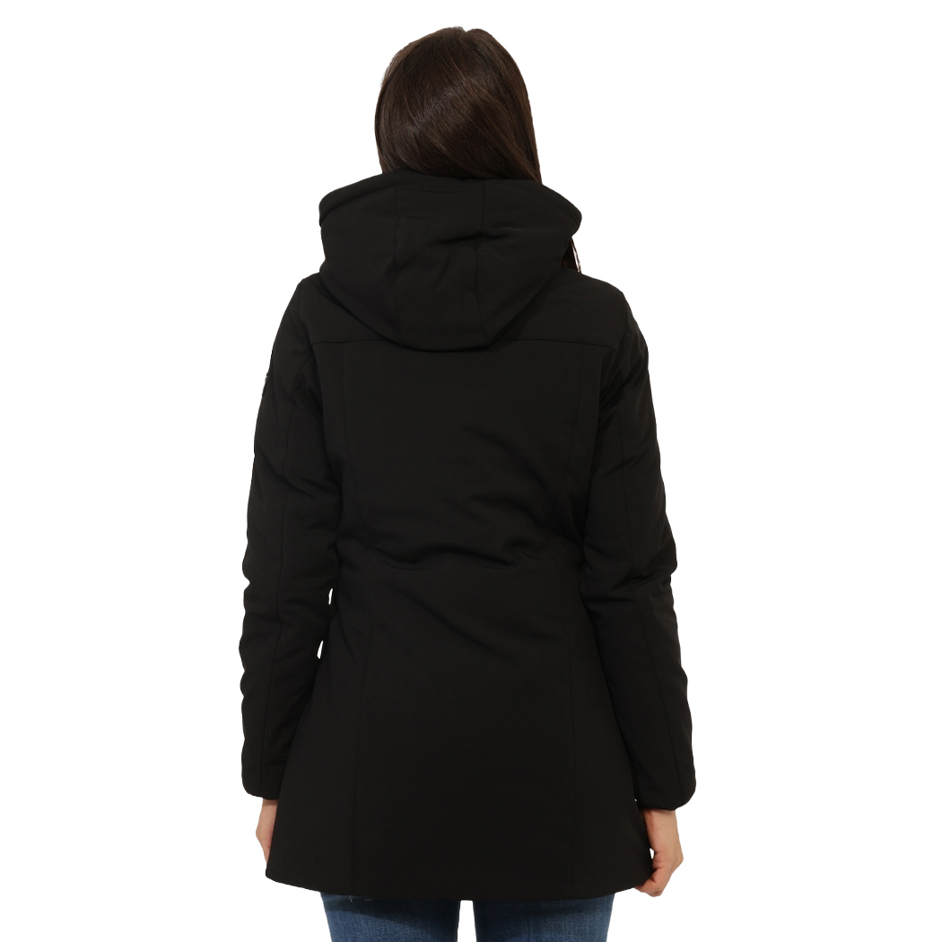YES-ZEE GIUBBOTTO GIACCA DONNA GIUBBINO PIUMINO CAPPUCCIO SOFTSHELL O047/L300