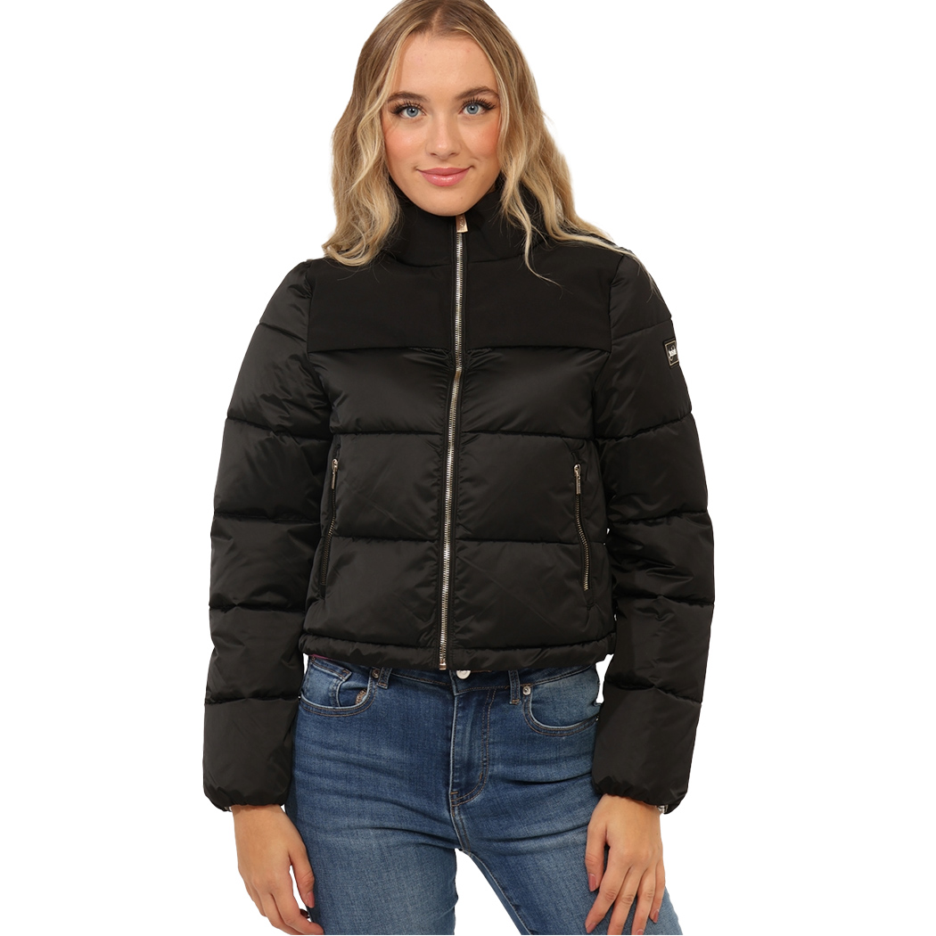 YES-ZEE GIACCA GIUBBOTTO DONNA CROPPED GIUBBINO PIUMINO CORTO INVERNO J031/M800