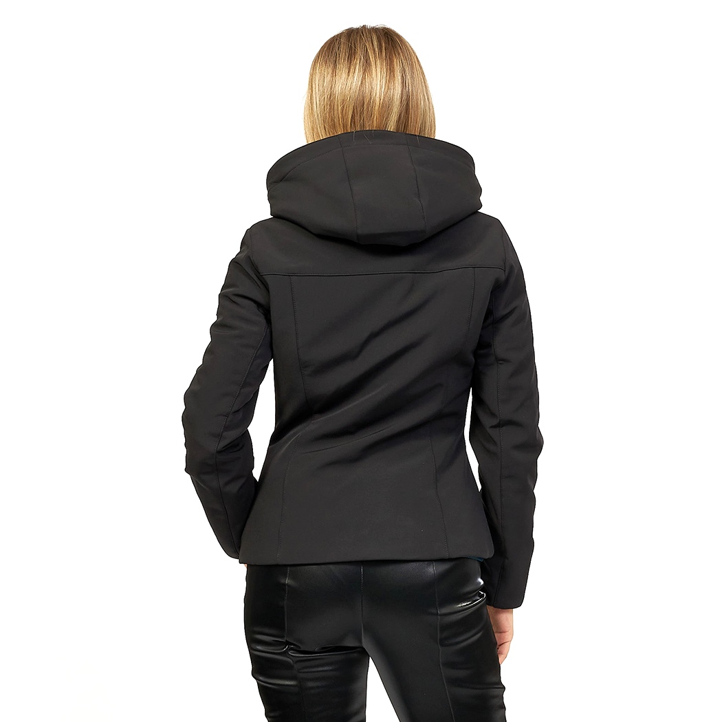 YES-ZEE GIUBBOTTO GIACCA DONNA GIUBBINO PIUMINO CAPPUCCIO SOFTSHELL J047/L300