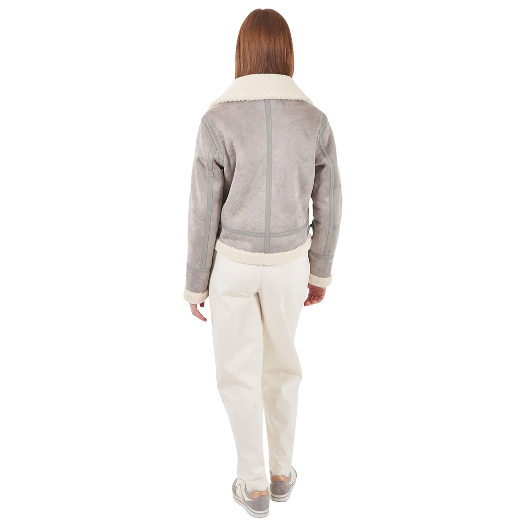 YES-ZEE GIUBBOTTO GIUBBINO DONNA CORTO IN MONTONE ECOLOGICO GIACCA J023/KJ00